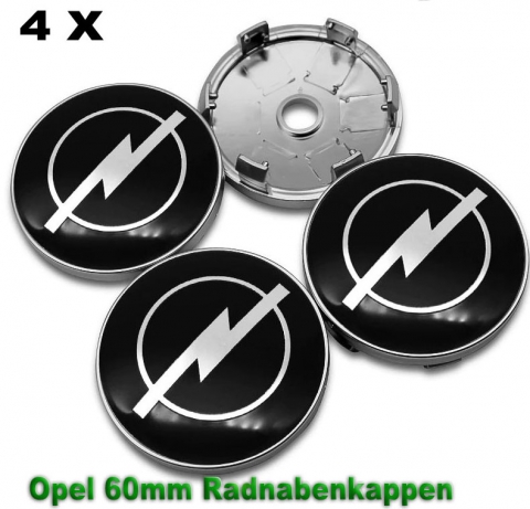 Opel 60mm Radnabenkappen